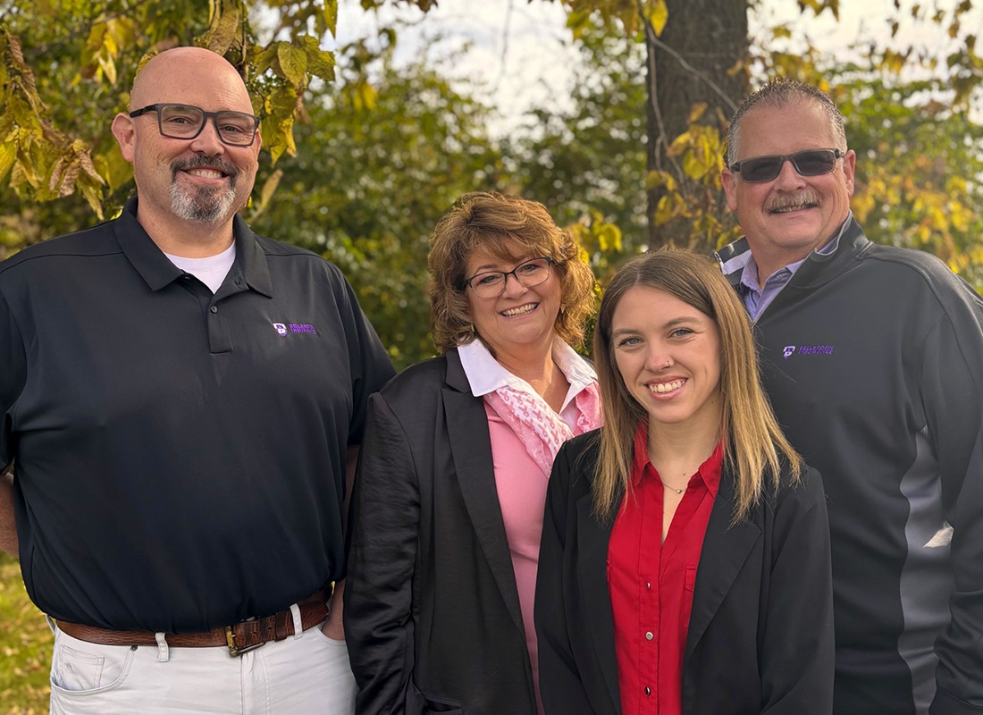 Bellbrook, OH - The Anderson Williamson Insurance Group team standing today outside